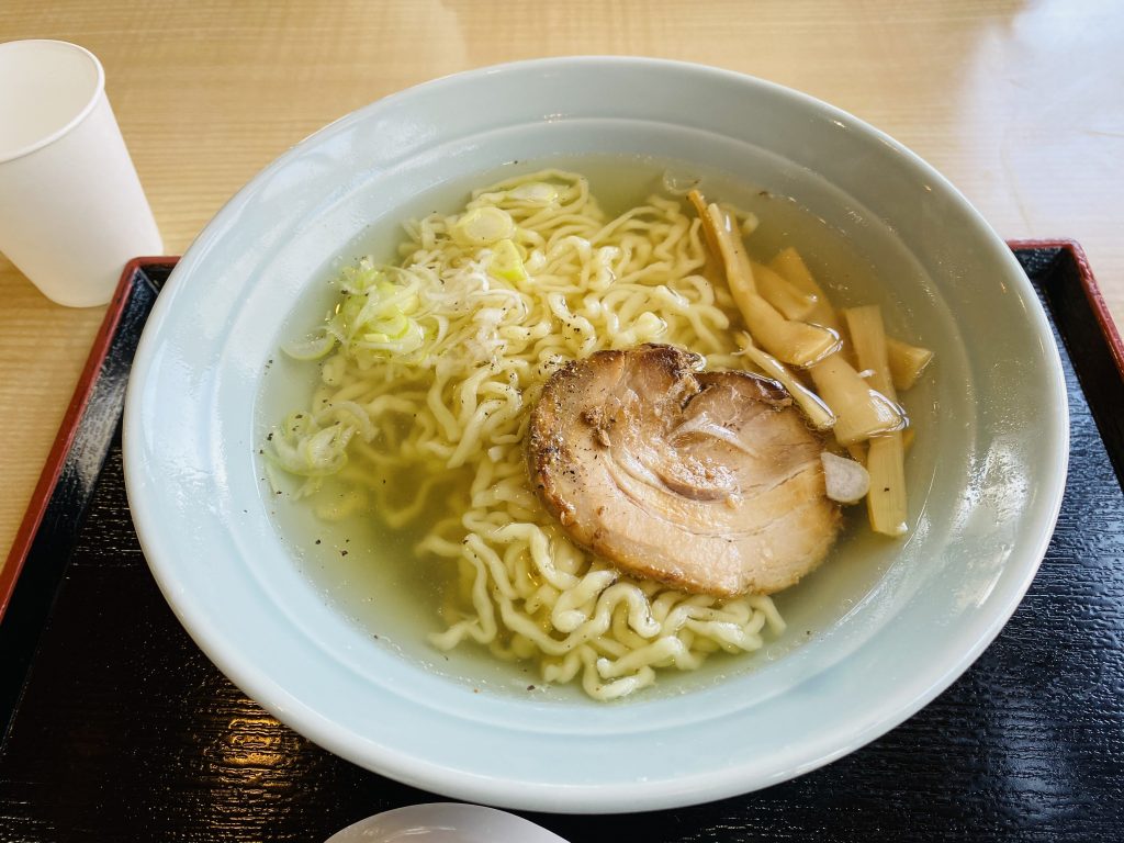 山塩ラーメン 裏磐梯道の駅