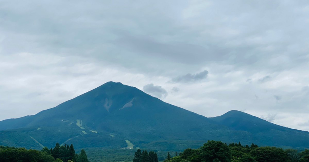 今日の磐梯山